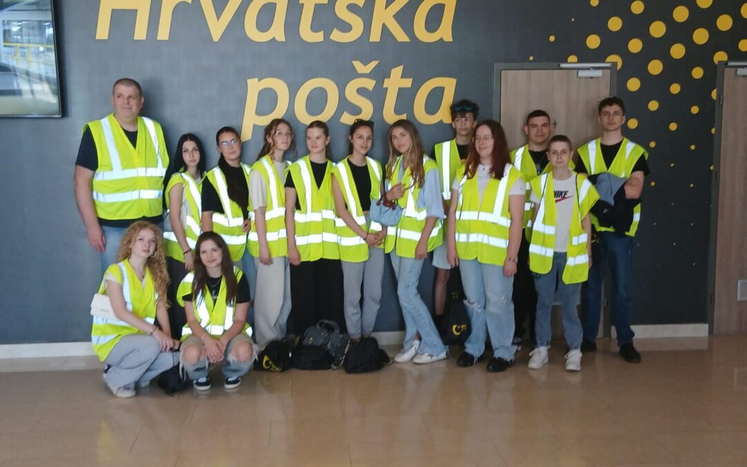 Stručni posjet Nacionalnom sortirnom centru Hrvatske pošte